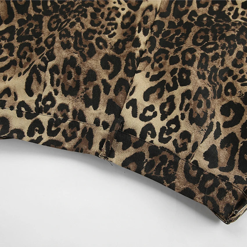 Luipaardprint broek